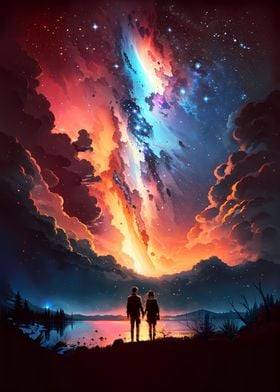 Galactic Horizon Lovers
