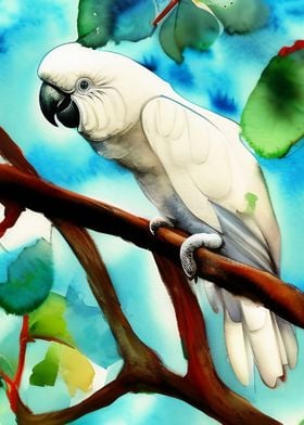 A beautiful Cockatoo bird