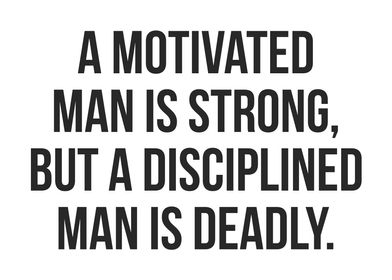 Motivated vs Disciplined