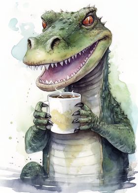 Gator at Coffee Time