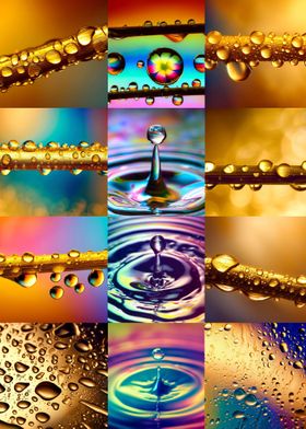 Droplets in time