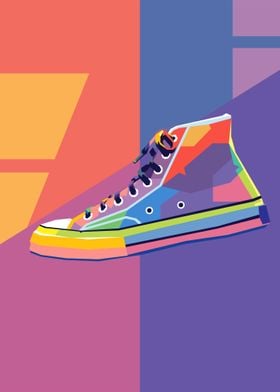 Shoes Pop Art  