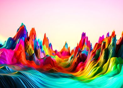 Abstract Colorful