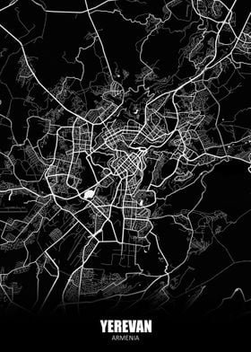 Yerevan Armenia Map