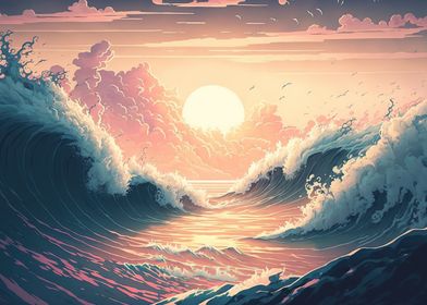 Ocean waves