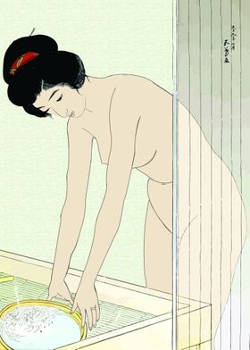 Woman in a Bath