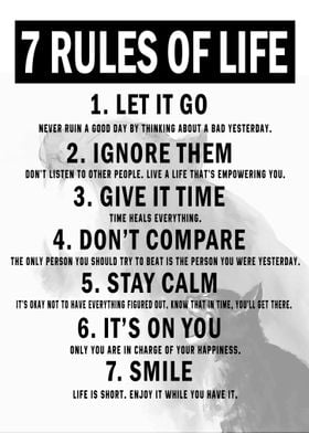 7 Rules Of Life 