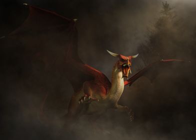 Red Dragon and Dark Smoke