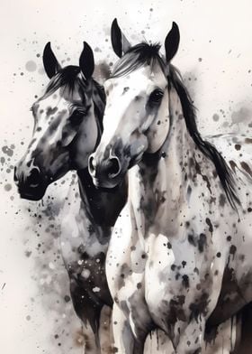 Horse Watercolor