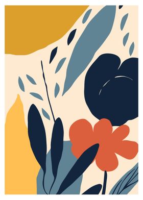 Blooming Floral Abstract