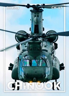 CH47 Chinook Helicopter