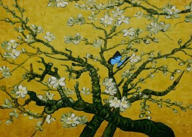 Golden Almond Blossoms