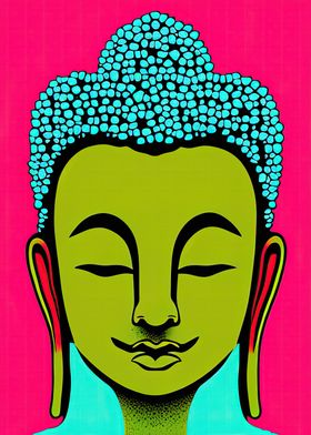 Pop Art Buddha 03