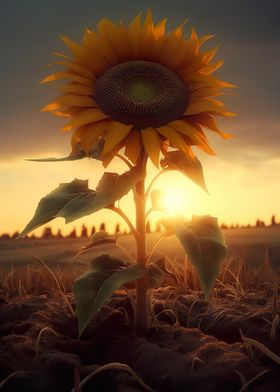 Sunflower Sunset Ground