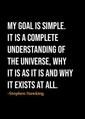 Stephen Hawking Quote 