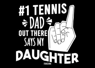 Tennis teacher Dad Daughte