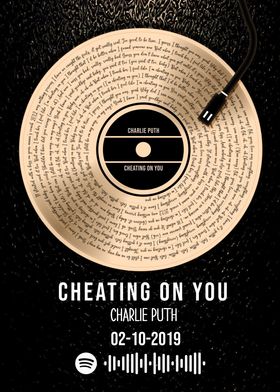 cheating on you lyrics 