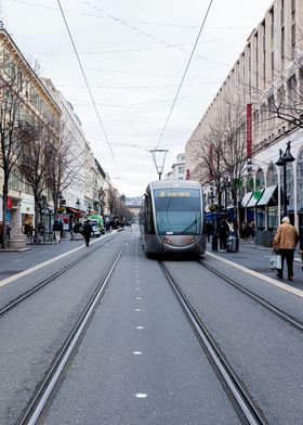 Tram Line of Nice France