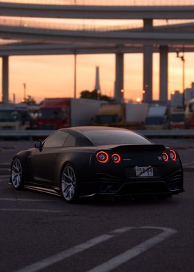 Nismo GTR Sunset