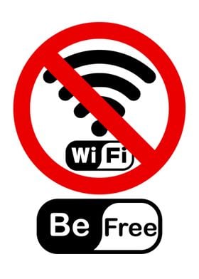 No WiFi Means Be Free