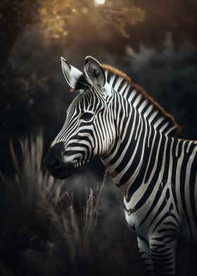 Striped Zebra