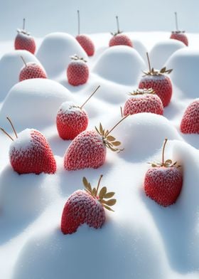 red strawberries 