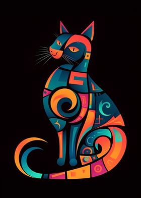 Picasso Cat