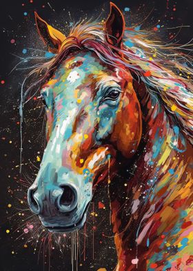 Horse painting