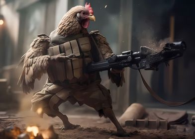 Military Rooster