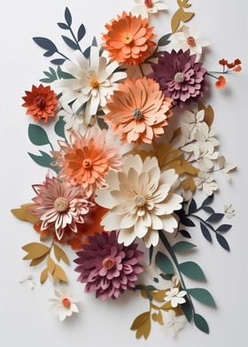 Paper flowers 