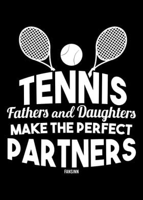 Tennis girls father Team 