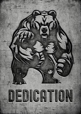 Dedication Gym Bear 