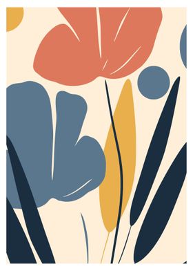 Blooming Floral Abstract