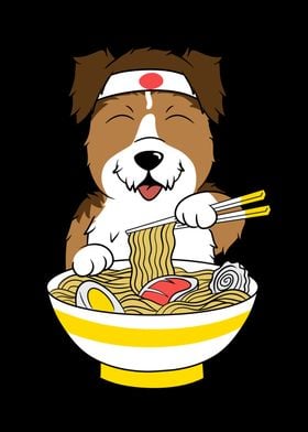 Shetland Sheepdog Ramen 