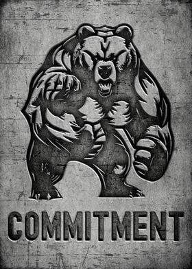 Commitment Gym Bear 