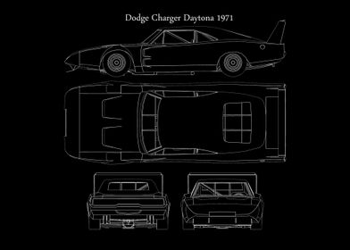 Dodge Charger Daytona 1971