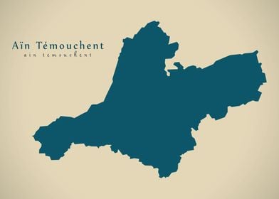 Ain Temouchent map