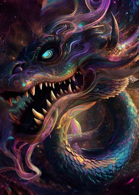 Hypnotic Space Dragon