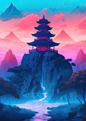 Temple in the Mountains