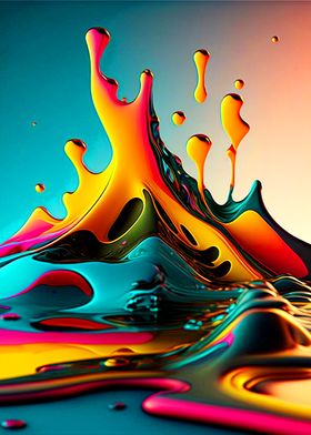 Colorful Liquid