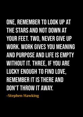 Stephen Hawking Quote 