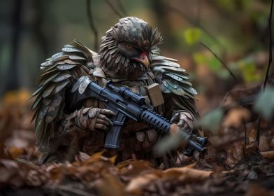 Fantasy Military Chicken