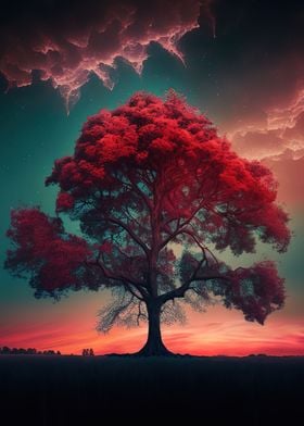 colorful tree