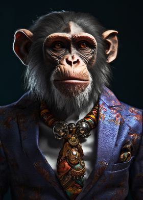 Fashion Style Monkey