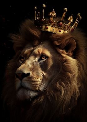 Lion Crown Portrait 8