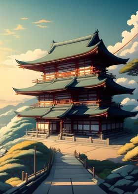 Temple on the hill