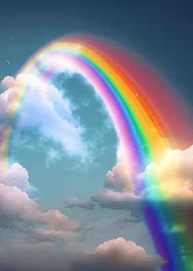 Clouds and rainbows
