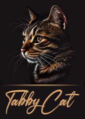 Elegant Tabby Cat