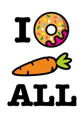 I Donut Carrot All