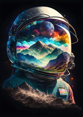 astronaut nature